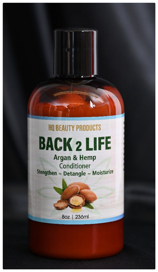 Back 2 Life Argan & Hemp Conditioning shampoo